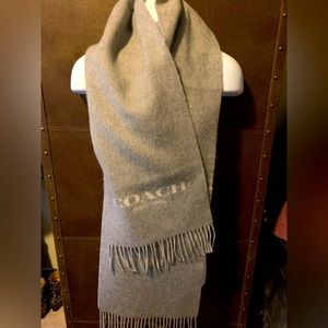 Coach Scarf  - 95% Wool and 5% cashmere